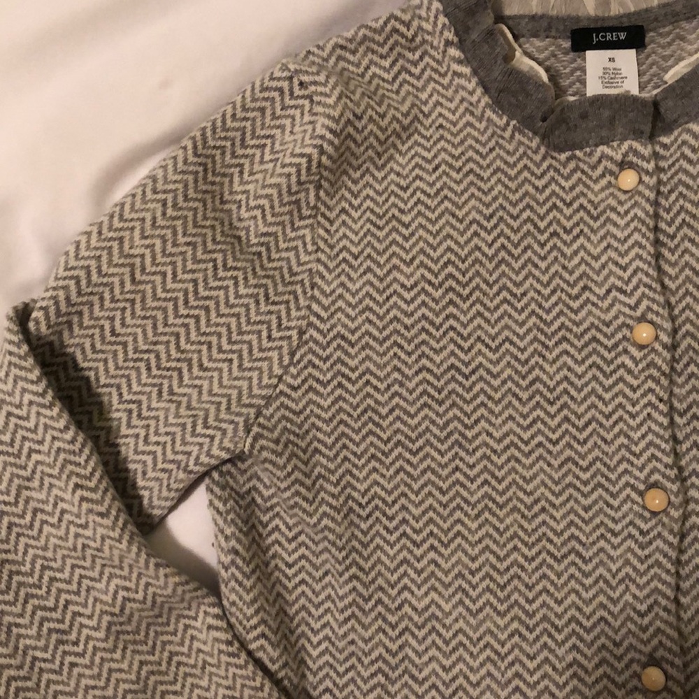 J. Crew Ruffle Cardigan - Picture 7 of 8